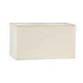 S1021 Cream Cotton Rectangle Shade 34cm<br>Cream