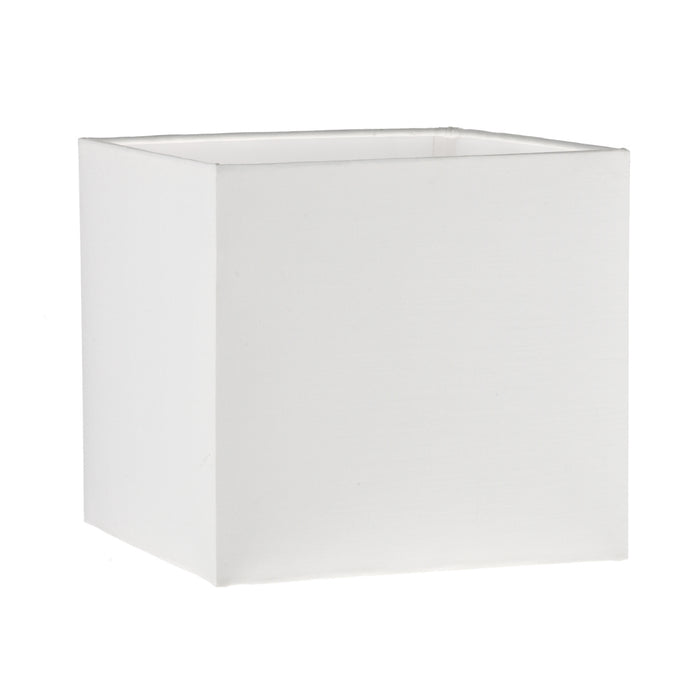 S1106 Ivory Cotton Square Shade 15cm<br>Ivory
