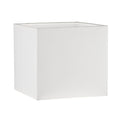 S1106 Ivory Cotton Square Shade 15cm<br>Ivory