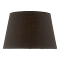 Safia Black Cotton Tapered Drum Shade 36cm<br>Black