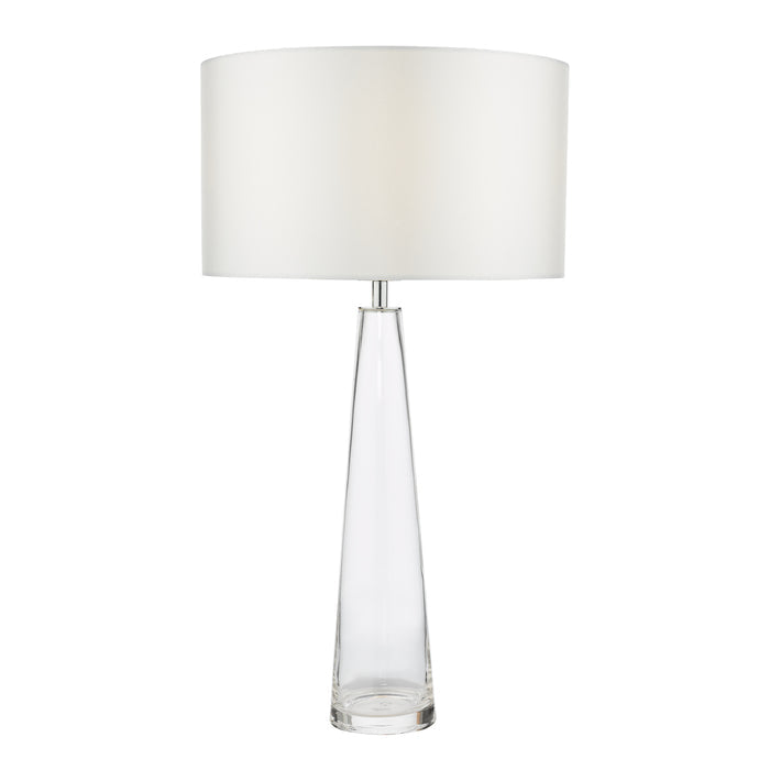 Samara Table Lamp Clear Glass Base Only<br>Glass
