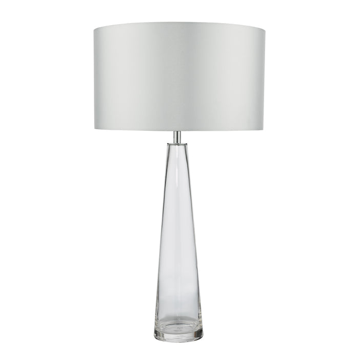 Samara Table Lamp Clear Glass Base Only<br>Glass