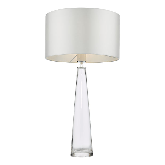 Samara Table Lamp Clear Glass Base Only<br>Glass