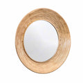 Sari Round Mirror Gold