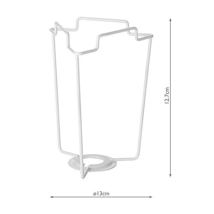 Shade Carrier 5 inch<br>Matt White