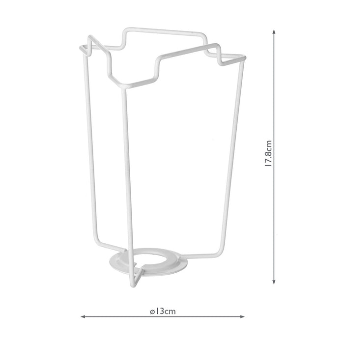 Shade Carrier 7 inch<br>Matt White