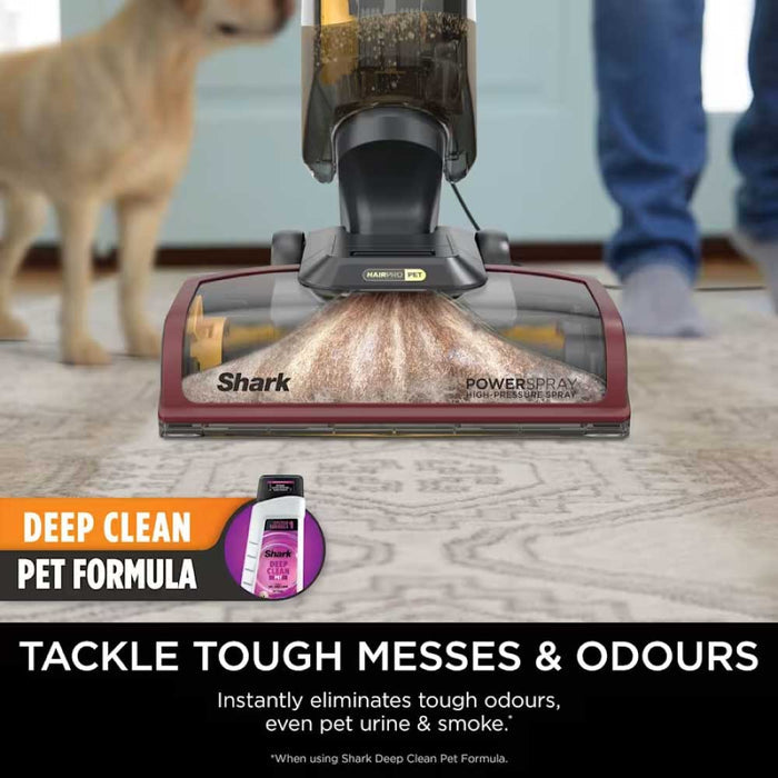 Shark EX220UK CarpetXpert HairPro Pet Deep Carpet Cleaner - Grey/Burgundy