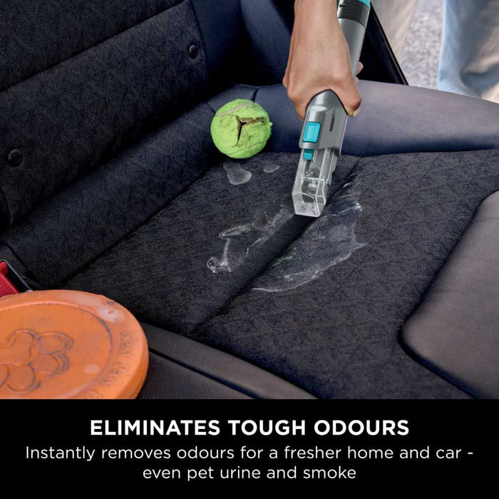 Shark PX250UKT StainStriker HairPro Pet Stain & Spot Cleaner - Dark Silver & Force Fuchsia