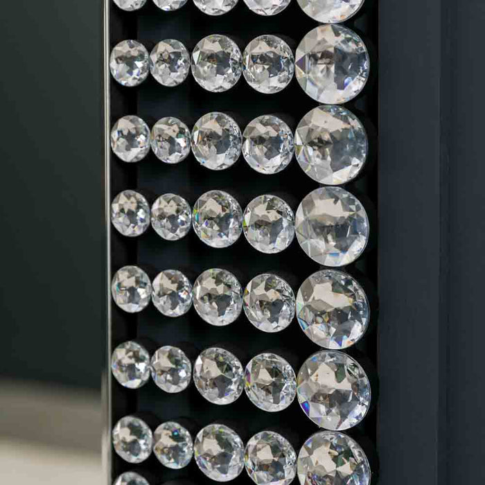 Sherrington Oval Mirror Silver