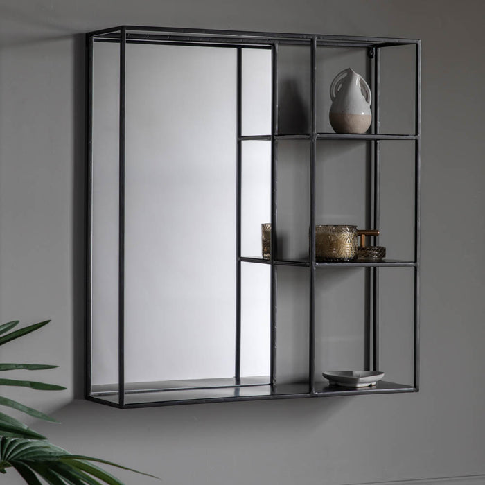 Shimazu Mirror Shelf Black