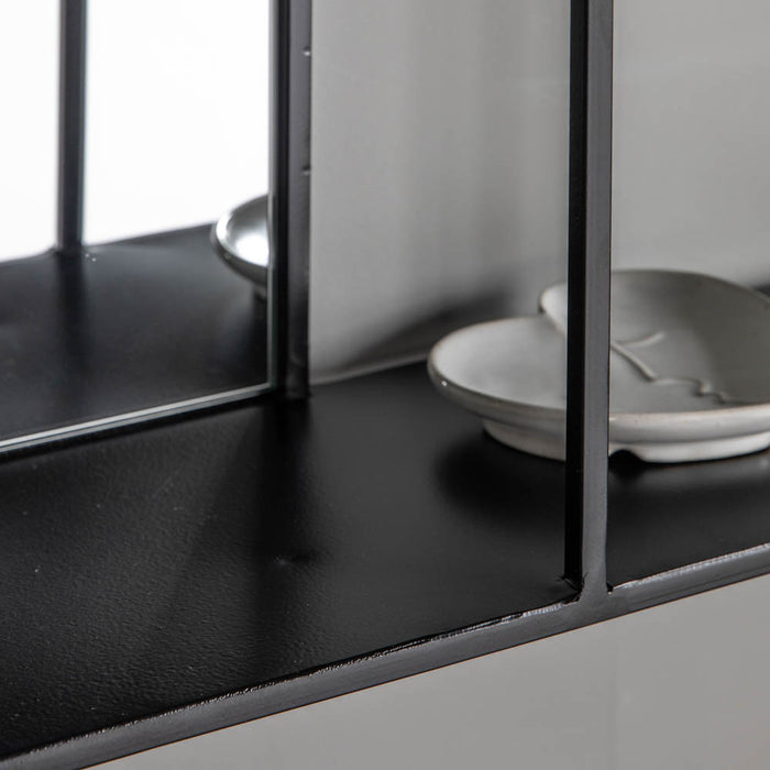 Shimazu Mirror Shelf Black