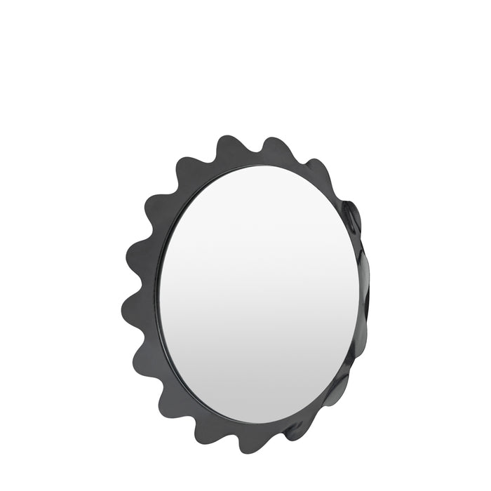 Shoreditch Round Mirror Charcoal 600mm