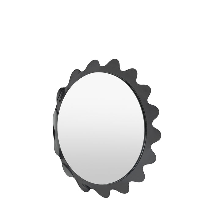 Shoreditch Round Mirror Charcoal 600mm
