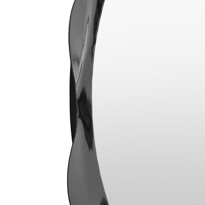 Shoreditch Round Mirror Charcoal 600mm