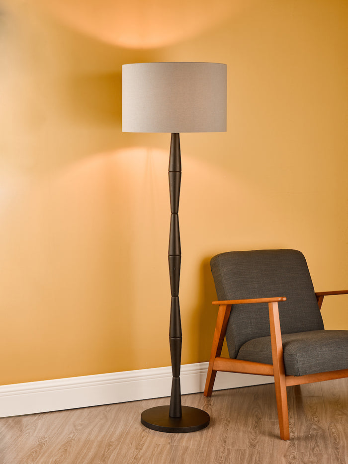 Sierra Floor Lamp Black Base Only<br>Black