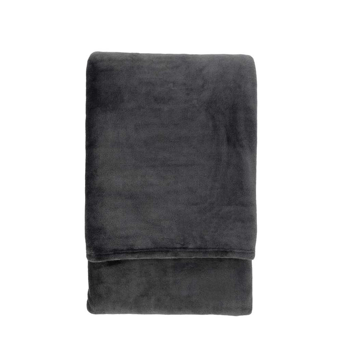 Simply Green Recycled Throw Charcoal