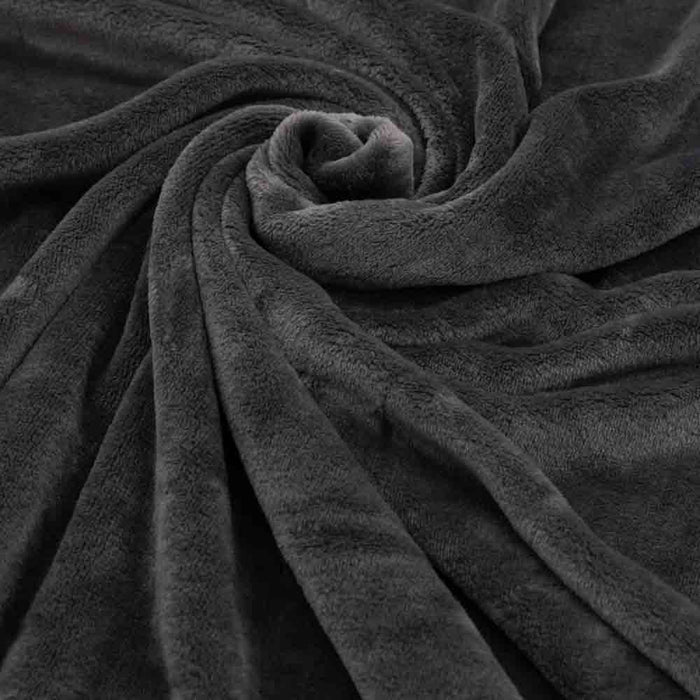 Simply Green Recycled Throw Charcoal