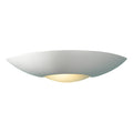 Slice Wall Bracket Unglazed<br>White Ceramic