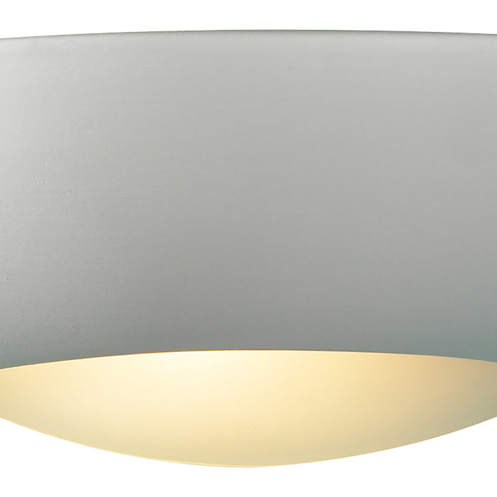 Slice Wall Bracket Unglazed<br>White Ceramic