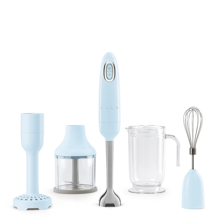 Smeg 50's Style Retro HBF22PBUK Hand Blender - Pastel Blue