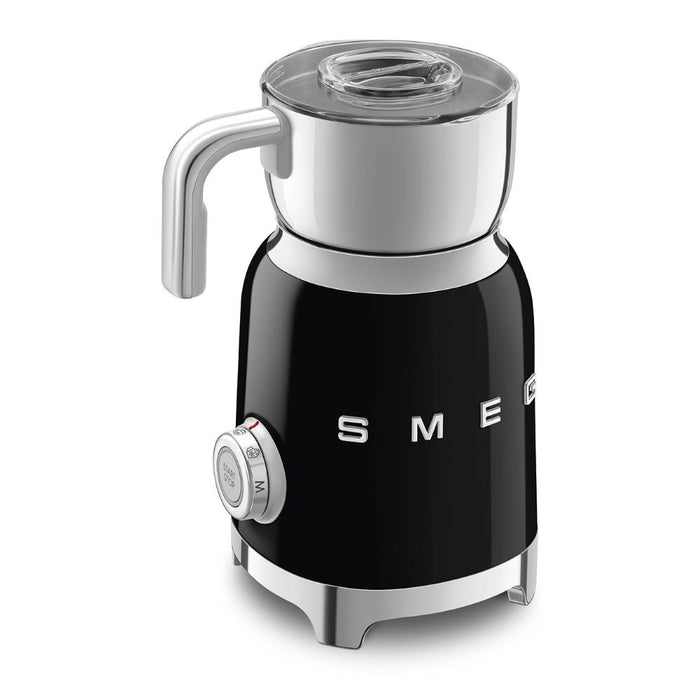 Smeg 50's Style Retro MFF11BLUK Milk Frother - Black