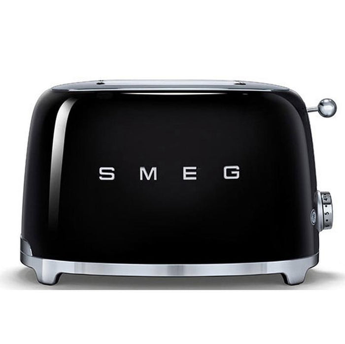 Smeg 50's Style Retro TSF01BLUK 2 Slice Toaster - Black