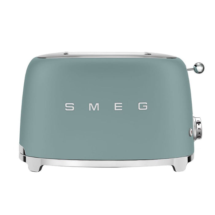 Smeg 50's Style Retro TSF01EGMUK 2 Slice Toaster - Emerald Green