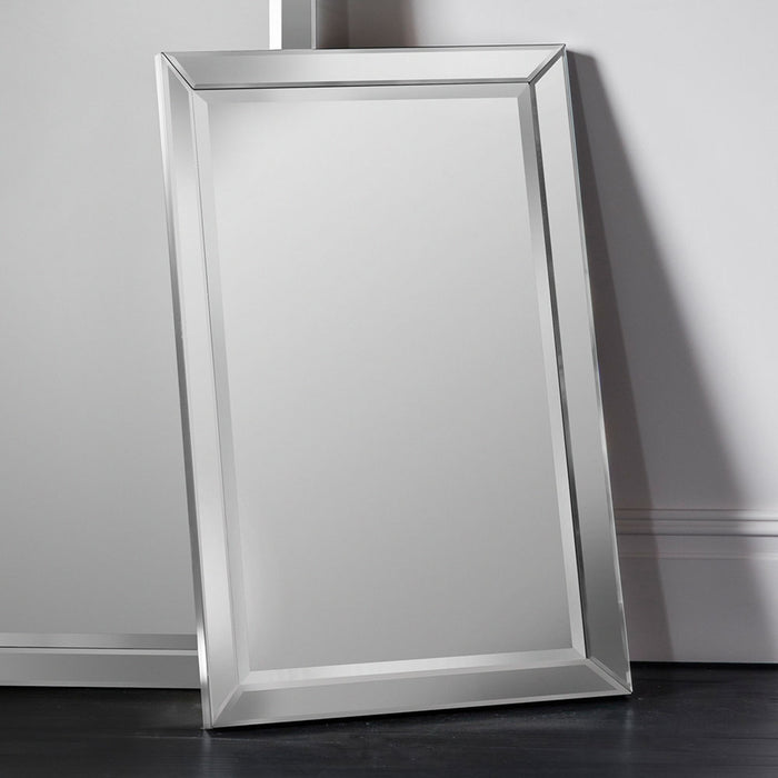Sol Rectangle Mirror Silver