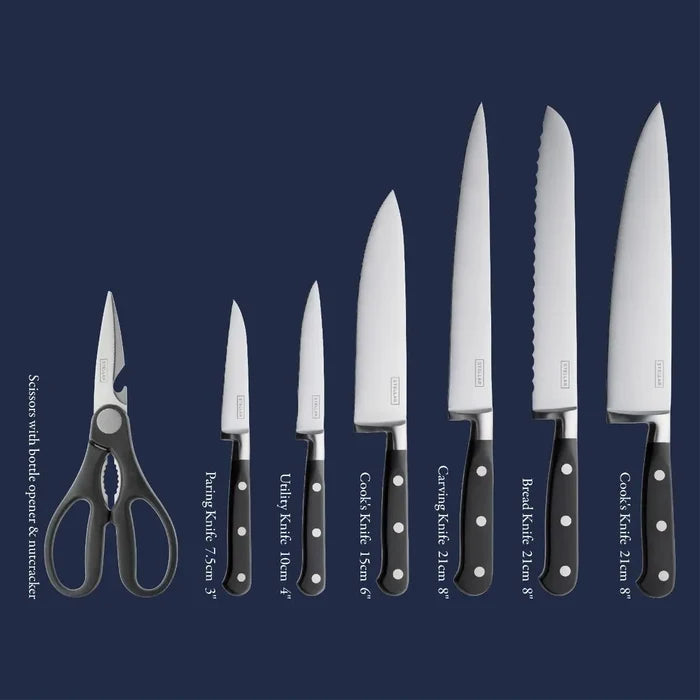 Stellar Classic IS66 -  7 Piece Knife Block Set
