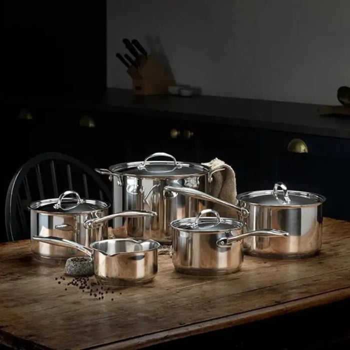 Stellar S7F4 Profile 7000, 5 Piece Saucepan Set