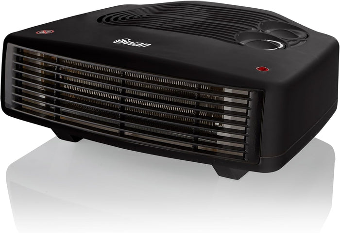 Swan SH27030N Horizontal Fan Heater with 2 Heat Settings-3000W- Black