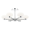 System 6 Light Semi Flush Polished Chrome<br>Polished Chrome