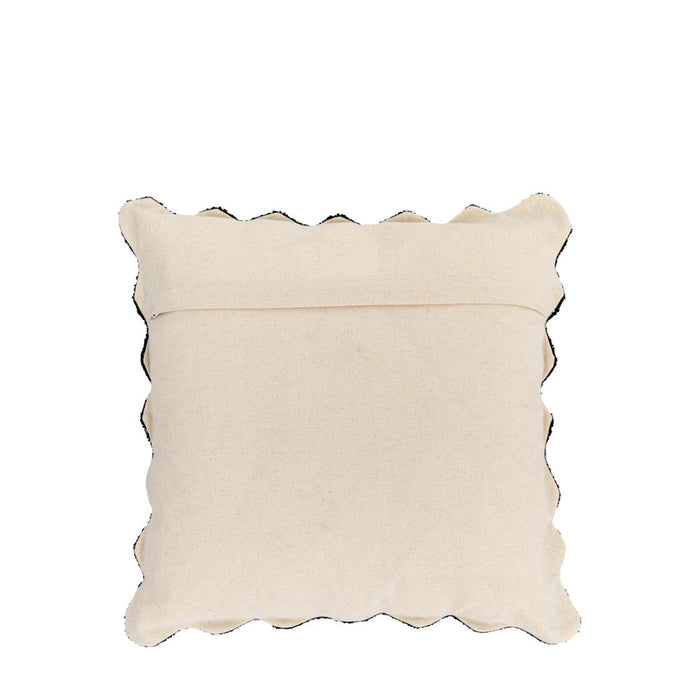 Tabor Cushion Black - Feather Filled