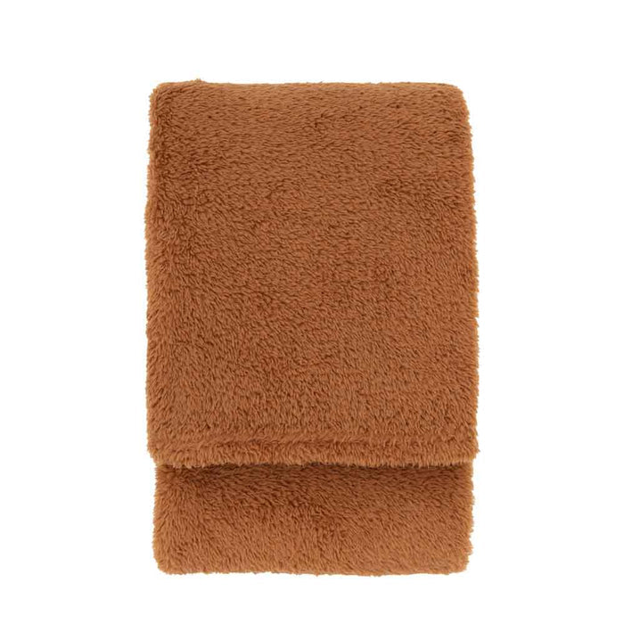 Teddy Fleece Throw Tan