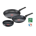 Tefal B5709132 Aluminium Non Stick 3 Piece Frying Pan Set