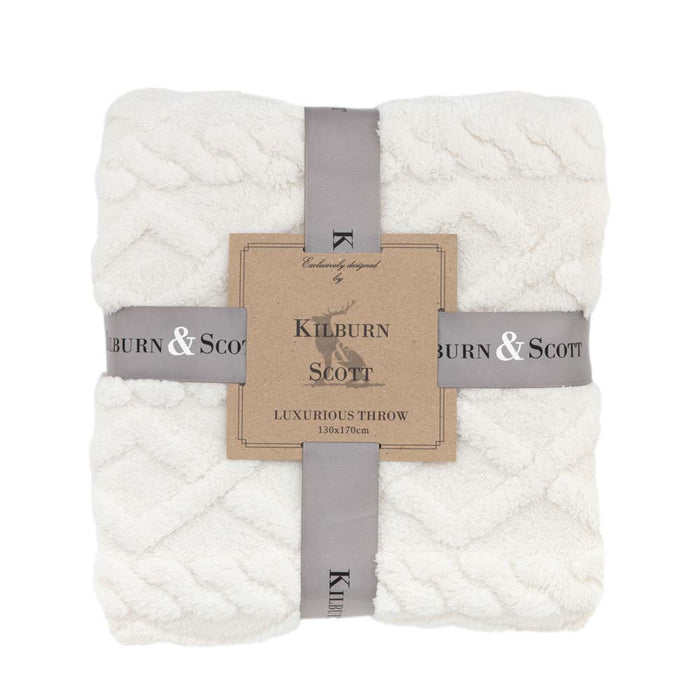 Textures Cable Knit Cream
