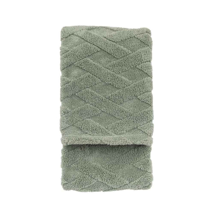Textures Cross Knit Aspen Green