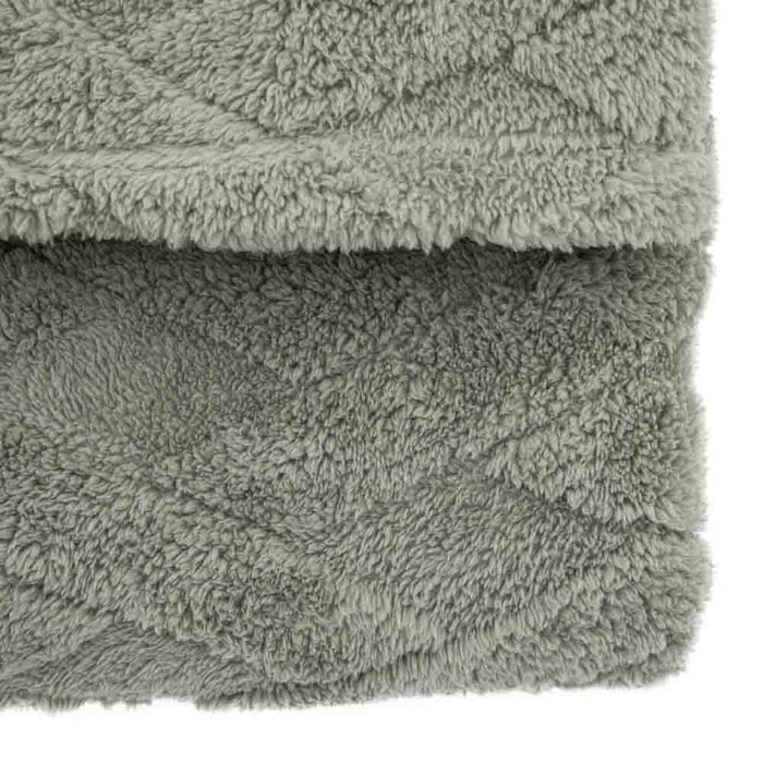 Textures Cross Knit Aspen Green