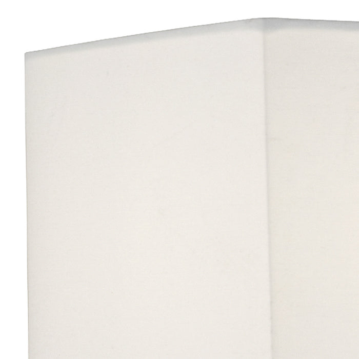 Tibet Wall Bracket Satin Chrome complete with Shade <br>Satin Chrome