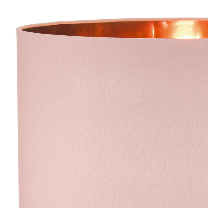Timon Easy Fit Pendant Shade Pink With Rose Gold Lining<br>Pink