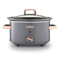 Tower T16042GRY Cavaletto 3.5L Slow Cooker - Grey and Rose Gold