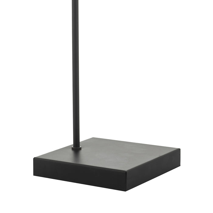 Tower Table Lamp Black & Copper<br>Matt Black