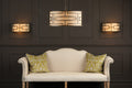 Tumola 2 Light Wall Light Bronze With Shade <br>Brushed Bronze