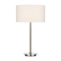Tuscan Table Lamp Satin Chrome Base Only<br>Satin Chrome