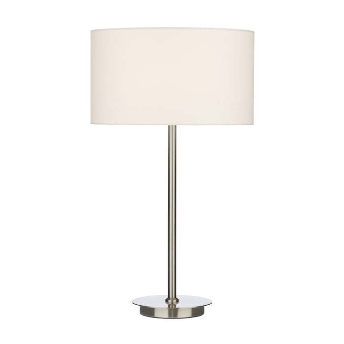Tuscan Table Lamp Satin Chrome Base Only<br>Satin Chrome