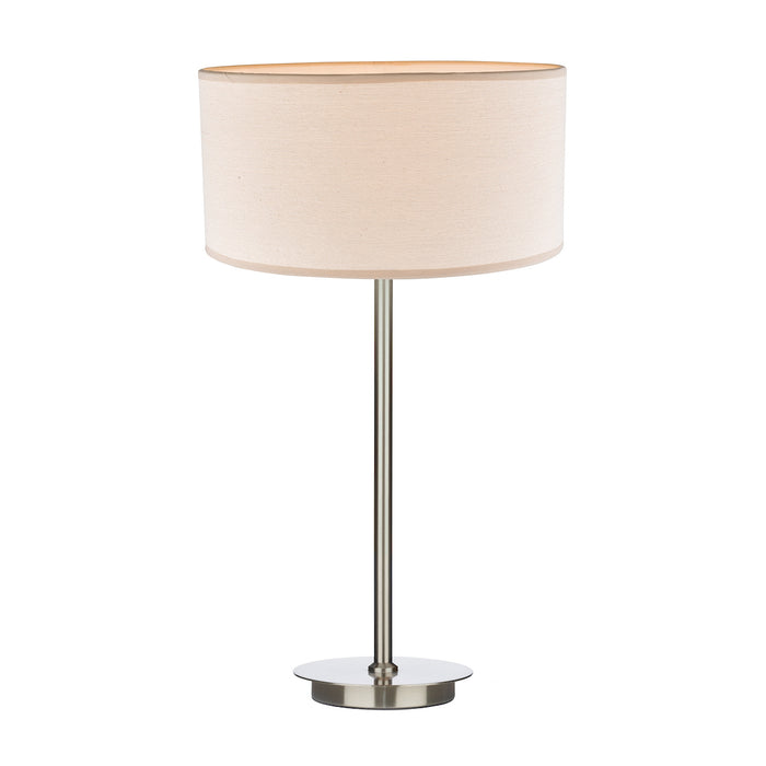 Tuscan Table Lamp Satin Chrome Base Only<br>Satin Chrome