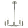 Tyler 5lt Pendant Satin Nickel Fitting Only<br>Satin Nickel