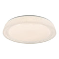 Udell Flush Faceted Acrylic LED<br>Clear