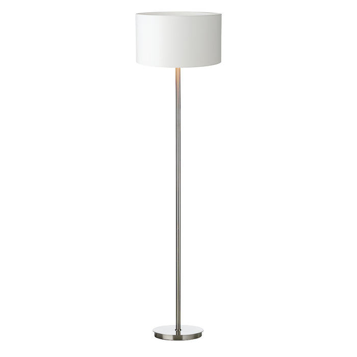Utara Ivory Faux Silk Oval Shade 34cm<br>Ivory