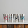 Vital Industries - Bicycle Stainless Steel Pint Tumbler (Assorted)
